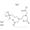 Acide 3,6-bis (carboxyméthyl) -10,10-diméthoxy-, acide 11-oxa-3,6-diaza-10-siladodécanoïque, sel de sodium CAS 128850-89-5